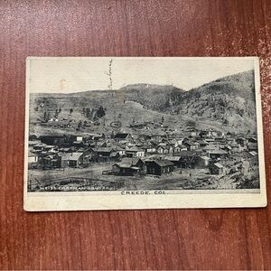 1900s Creede Colorado postcard